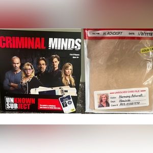 Crime Junkie Bundle! Criminal Minds & Unsolved Case Files